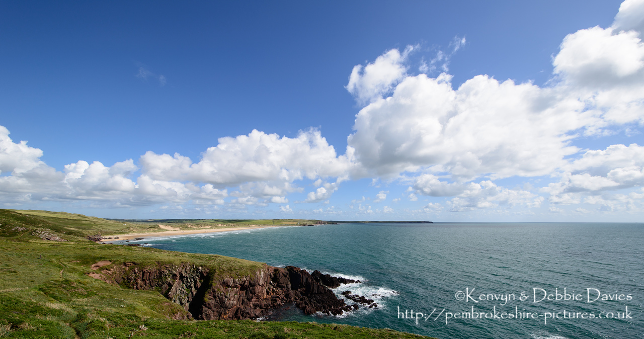 Freshwater West in South Pembrokeshire, Wales